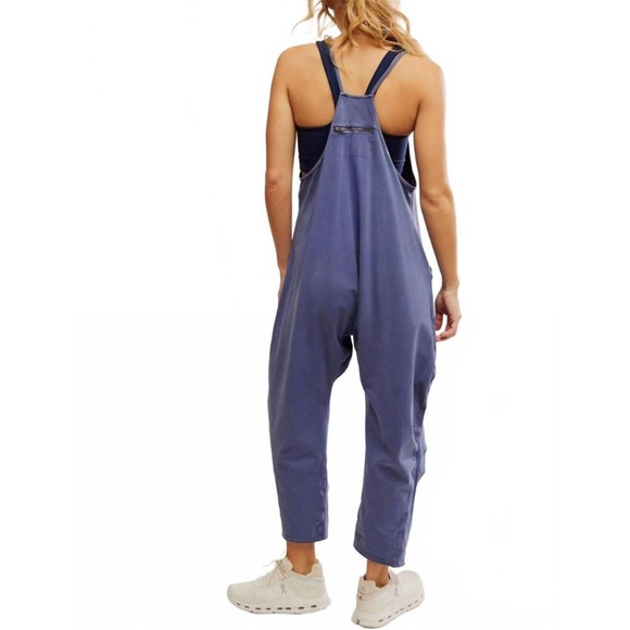 Free People FP Movement Women's Hot Shot Onesie Blue indigo Size XS - Picture 2 of 7